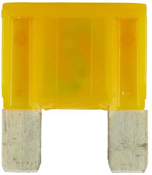 Hella - 8JS728595131 - Sicherung Maxi Flachstecker 20A Länge 34,1mm Gelb Packung 10x