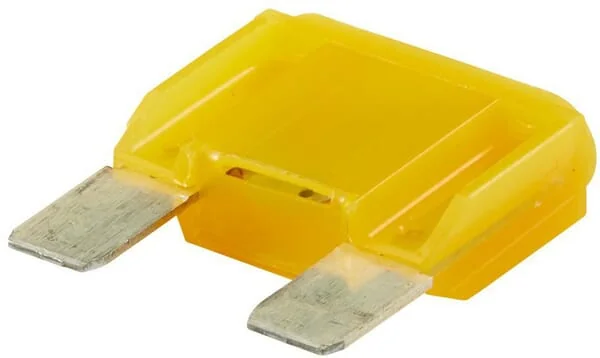 Hella - 8JS728595131 - Sicherung Maxi Flachstecker 20A Länge 34,1mm Gelb Packung 10x