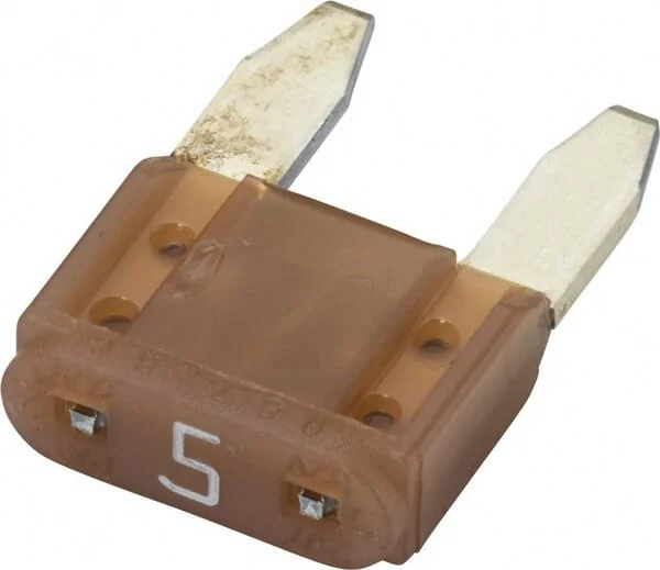 Hella - 8JS728596131 - Sicherung Mini-Flachstecker 5A Länge 10,9mm Beige Packung 50x