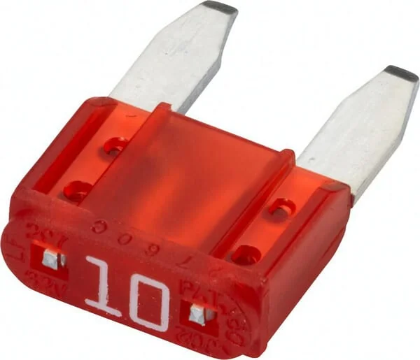 Hella - 8JS728596141 - Sicherung Mini-Flachstecker 10A Länge 10,9mm Rot Packung 50x