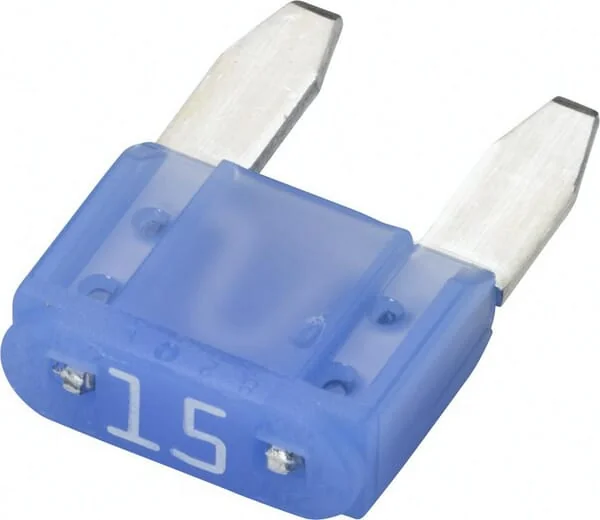 Hella - 8JS728596151 - Sicherung Mini-Flachstecker 15A Länge 10,9mm Blau Packung 50x