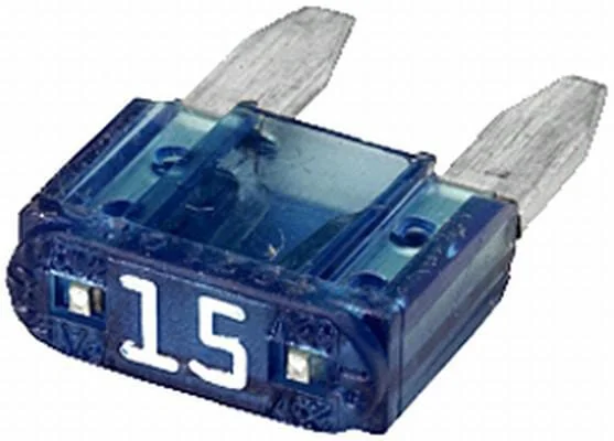 Hella - 8JS728596151 - Sicherung Mini-Flachstecker 15A Länge 10,9mm Blau Packung 50x