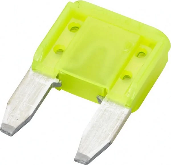 Hella - 8JS728596161 - Sicherung Mini-Flachstecker 20A Länge 10,9mm Gelb Packung 50x