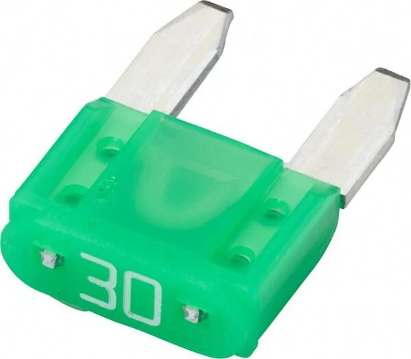Hella - 8JS728596171 - Sicherung Mini-Flachstecker 30A Länge 10,9mm Grün Packung 50x