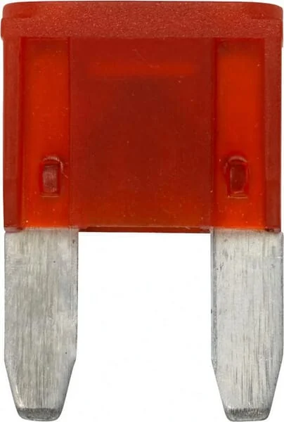 Hella - 8JS728596212 - Sicherung Mini-Flachstecker 32V 10A Länge 16,3mm Rot Packung 10x
