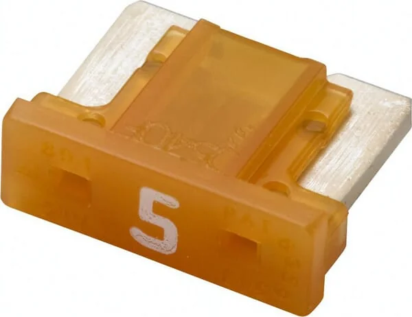 Hella - 8JS728596292 - Sicherung Mini-Flachstecker Low 5A Länge 8,4mm Orange Packung 5x