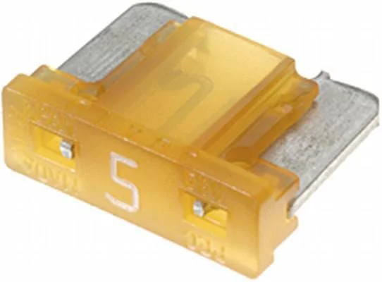 Hella - 8JS728596292 - Sicherung Mini-Flachstecker Low 5A Länge 8,4mm Orange Packung 5x