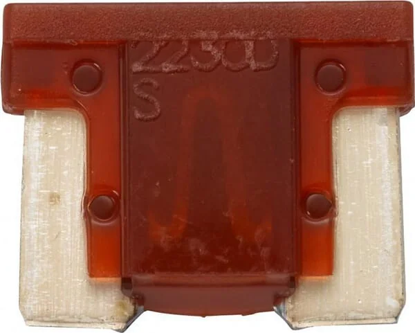 Hella - 8JS728596302 - Sicherung Mini-Flachstecker Low 7,5A Länge 8,4mm Braun Packung 5x