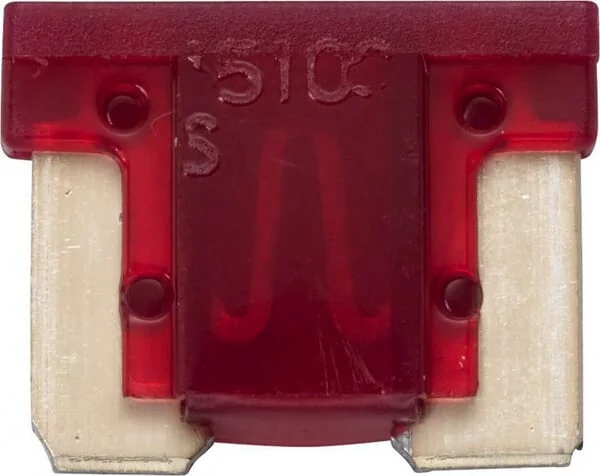 Hella - 8JS728596312 - Sicherung Mini-Flachstecker Low 10A Länge 8,4mm Rot Packung 5x