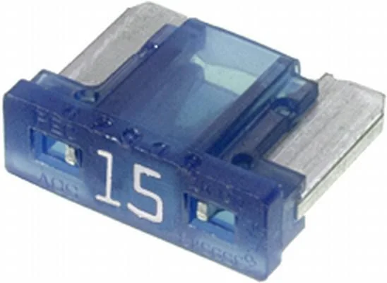 Hella - 8JS728596322 - Sicherung Mini-Flachstecker Low 15A Länge 8,4mm Blau Packung 5x