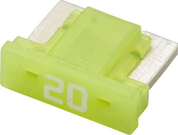 Hella - 8JS728596332 - Sicherung Mini-Flachstecker Low 20A Länge 8,4mm Gelb Packung 5x