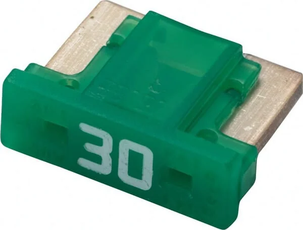 Hella - 8JS728596352 - Sicherung Mini-Flachstecker Low 30A Länge 8,4mm Grün Packung 5x
