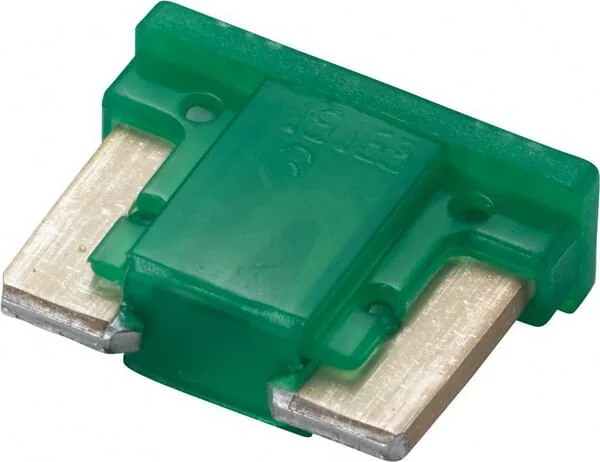 Hella - 8JS728596352 - Sicherung Mini-Flachstecker Low 30A Länge 8,4mm Grün Packung 5x