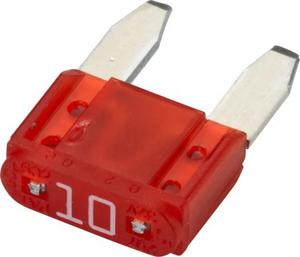 Hella - 8JS728596821 - Sicherung Mini-Flachstecker 10A Länge 19mm Rot Packung 5x