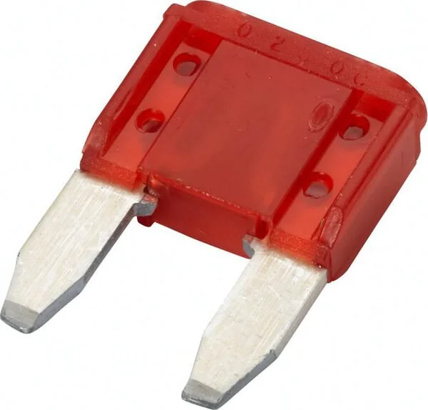 Hella - 8JS728596821 - Sicherung Mini-Flachstecker 10A Länge 19mm Rot Packung 5x