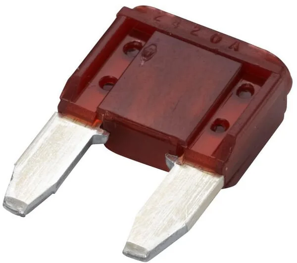 Hella - 8JS728596891 - Sicherung Mini-Flachstecker 7,5A Länge 19mm Braun Packung 5x