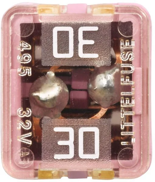 Hella - 8JS740026411 - Sicherung PAL 30A Länge 23,1mm Rosa Packung 1x