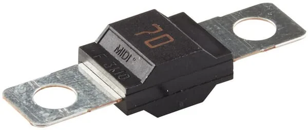Hella - 8JS742901031 - Sicherung Midi 32V 70A Länge 41,1mm Braun Packung 1x Hella