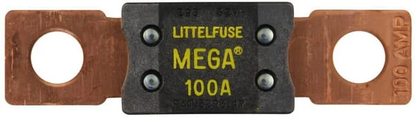 Hella - 8JS742902001 - Sicherung Mega 100A Länge 68,6mm Gelb Packung 1x Hella