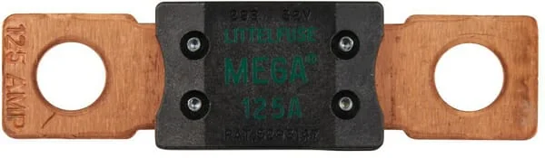 Hella - 8JS742902011 - Sicherung Mega 125A Länge 68,6mm Grün Packung 1x Hella