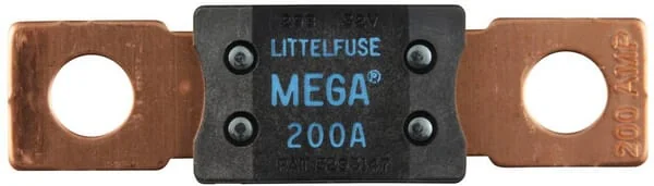 Hella - 8JS742902041 - Sicherung Mega 200A Länge 68,6mm Blau Packung 1x Hella
