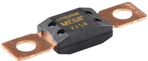 Hella - 8JS742902061 - Sicherung Mega 225A Länge 68,6mm Braun Packung 1x Hella
