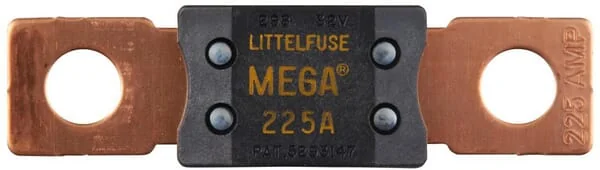 Hella - 8JS742902061 - Sicherung Mega 225A Länge 68,6mm Braun Packung 1x Hella