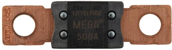 Hella - 8JS742902111 - Sicherung Mega 500A Länge 68,6mm Braun Hella
