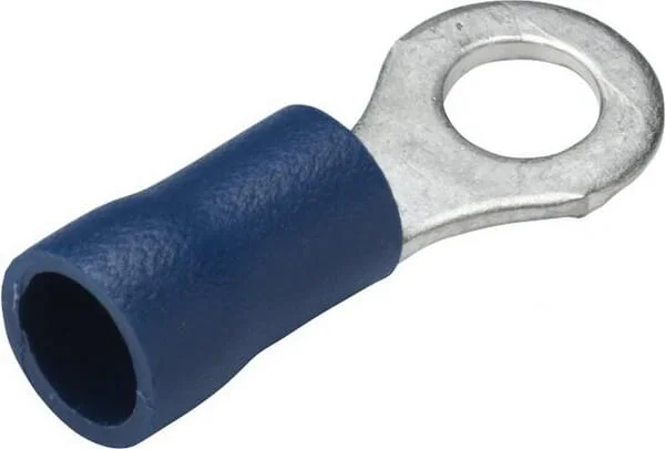 Hella - 8KW044028003 - Ringkabelschuh, Blau, 1,5-2,5mm² Diameter 4,3mm Serie A, Blister (100x), Hella