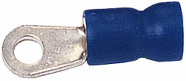Hella - 8KW044028003 - Ringkabelschuh, Blau, 1,5-2,5mm² Diameter 4,3mm Serie A, Blister (100x), Hella