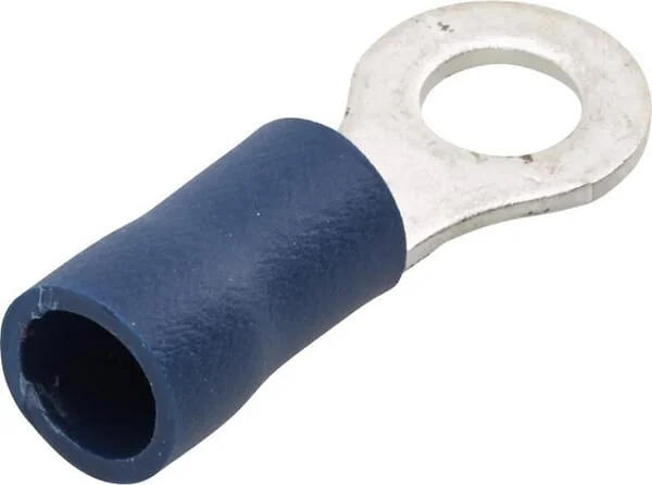 Hella - 8KW044028812 - Ringkabelschuh, Blau, 1,5-2,5mm² Diameter 5mm Serie A (12x), Hella