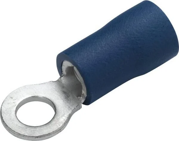 Hella - 8KW044041003 - Ringkabelschuh, Blau, 1,5-2,5mm² Diameter 3,2mm Serie A, Blister (100x), Hella