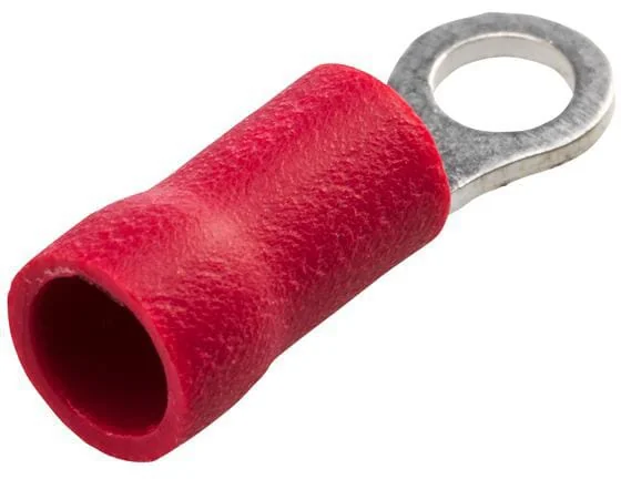 Hella - 8KW044275003 - Ringkabelschuh, Diameter 3,2mm Serie A, Rot, 0,5-1mm² Blister (100x), Hella