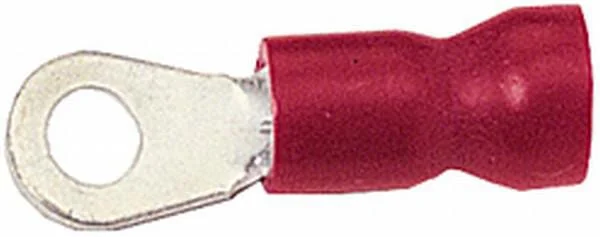 Hella - 8KW044275003 - Ringkabelschuh, Diameter 3,2mm Serie A, Rot, 0,5-1mm² Blister (100x), Hella