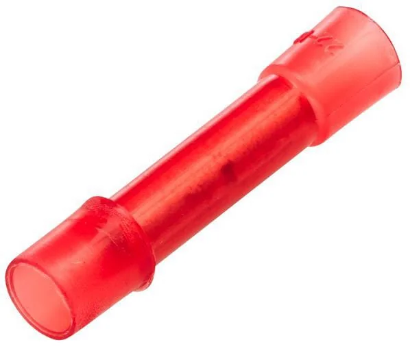 Hella - 8KW178043002 - Quetschverbinder, Rot, 0,5-1,5mm² Serie A, Blister 100x
