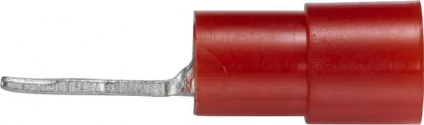 Hella - 8KW178045002 - Gabelklemme, Diameter 3,7mm Rot, 0,5-1,5mm² Serie A, Blister
