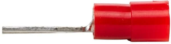 Hella - 8KW178045012 - Gabelklemme, Diameter 5,3mm Rot, 0,5-1,5mm² Serie A, Blister