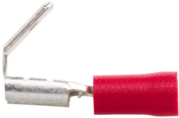 Hella - 8KW700143003 - Flachsteckhülse Weiblich, Rot, 0,5-1mm² 6,3x0,8mm, Blister 50x