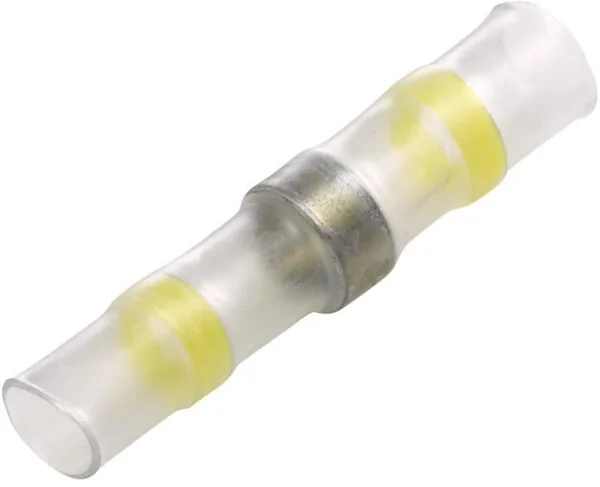 Hella - 8KW744889013 - Quetschverbinder, 42mm Diameter 6mm, Gelb, 4-6mm² Blister