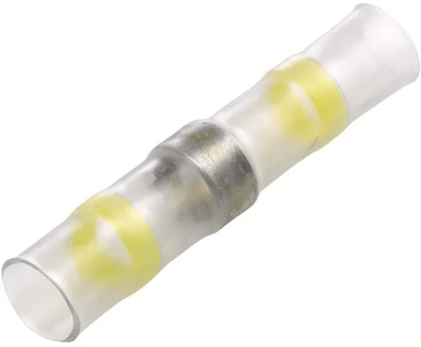Hella - 8KW744889013 - Quetschverbinder, 42mm Diameter 6mm, Gelb, 4-6mm² Blister