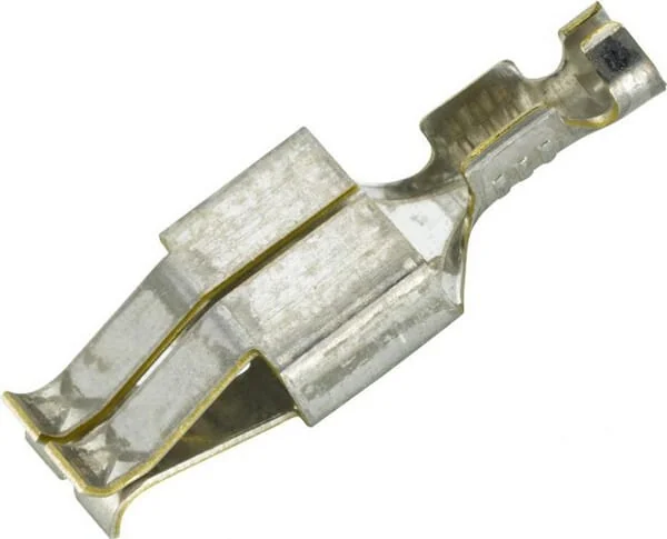 Hella - 8KW863925003 - Flachsteckhuelse Weiblich, Weiss, 0,5-1,5mm² 4,8/5,8/6,8x0,8mm, Blister (50 Stueck)