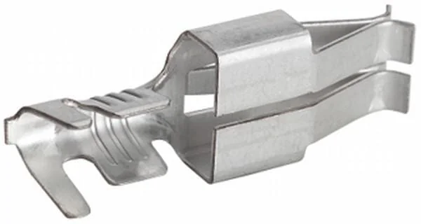 Hella - 8KW863925003 - Flachsteckhuelse Weiblich, Weiss, 0,5-1,5mm² 4,8/5,8/6,8x0,8mm, Blister (50 Stueck)