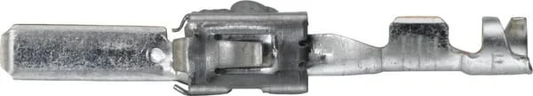 Hella - 8KW863930003 - Flachstecker Maennlich, Weiss, 0,5-1mm² 2,8x0,8mm, Blister (50 Stueck)