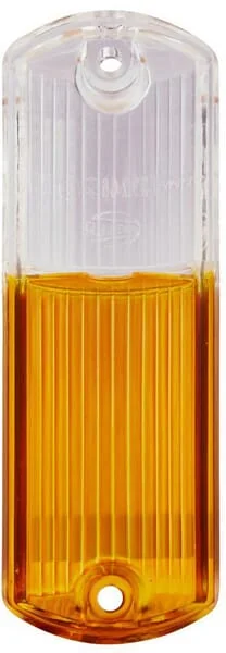 Hella - 9EL087769001 - Leuchtenglas, Gelb/Transparent Links/Rechts Hella