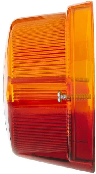 Hella - 9EL088525001 - Leuchtenglas, Gelb/Rot Hinten/Rechts Hella