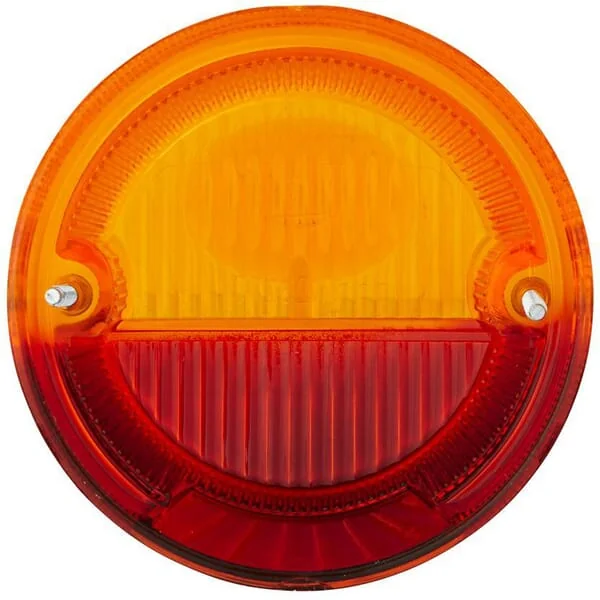 Hella - 9EL088525001 - Leuchtenglas, Gelb/Rot Hinten/Rechts Hella