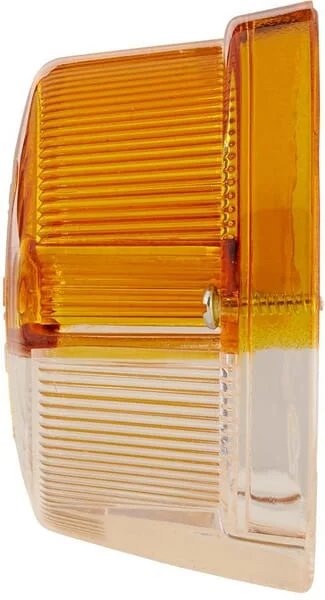 Hella - 9EL088538001 - Leuchtenglas, Gelb/Transparent, Rund Links/Rechts Hella