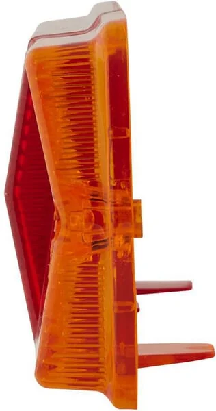 Hella - 9EL111647001 - Lichtlinse, Orange/Rot, Rechteckig Hinten/Rechts Hella