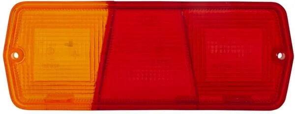 Hella - 9EL111647001 - Lichtlinse, Orange/Rot, Rechteckig Hinten/Rechts Hella