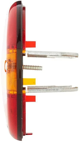 Hella - 9EL113324001 - Lichtlinse, Orange/Rot, Rund Diameter 140mm Links/Rechts/Hinten Hella